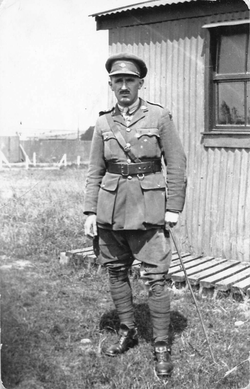 2nd Lieut. Millar Buzzard, Maribyrnong Training Camp, Victoria, 1916