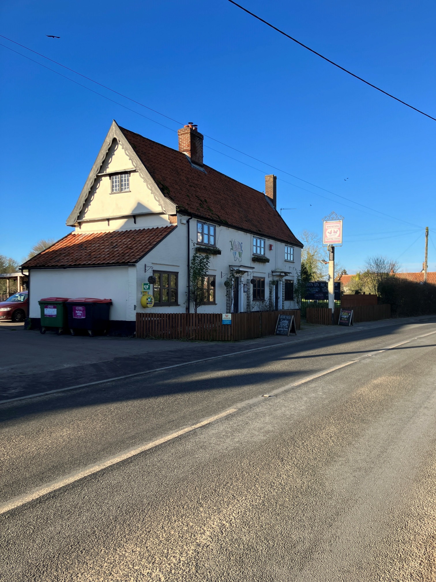The Fighting Cocks Inn