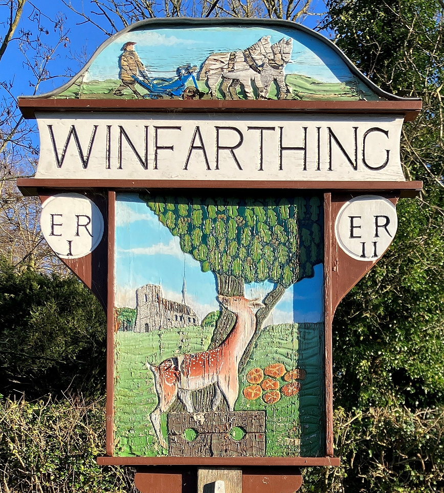 Village sign