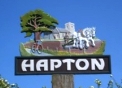 Hapton sign
