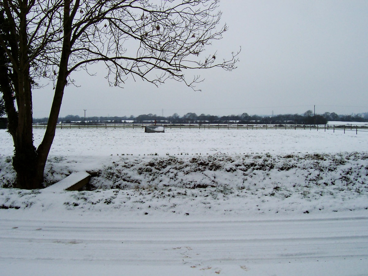 Thrandeston in winter